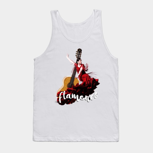 Flamenco Tank Top by Quero